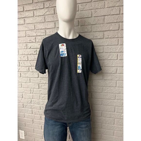 Fruit Of The Loom Men Short Sleeve T-Shirt Size L - Picture 1 of 5